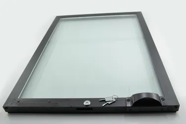 Puerta de cristal completa