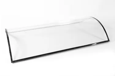 Cristal frontal curvado