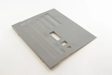 Painel frontal cinzento