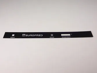 Adhesivo para panel de control 290x27 mm