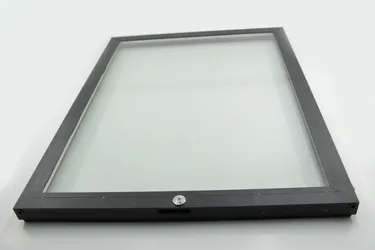 Puerta de cristal completa