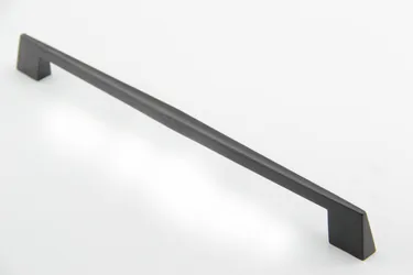 Door Handle Black Slim Metal