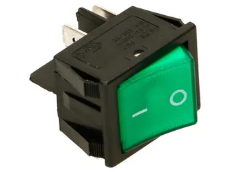 Interruptor Bipolar Verde 250V 16A