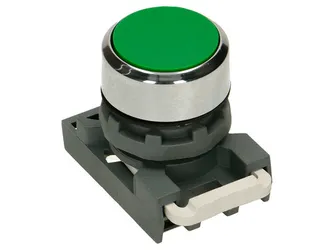 Botón verde de inicio