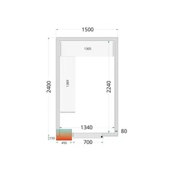 CRPF1524 Shelf Kit