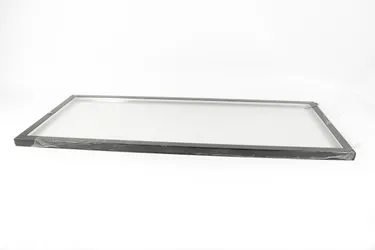 Glass Door Complete Black