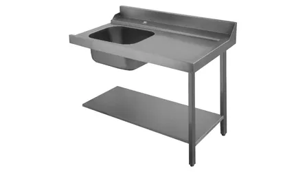 Mesa lateral esquerda com anilha, PAL120