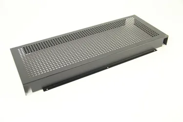 Furos hexagonais do painel inferior