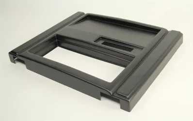 Grelha frontal de plástico