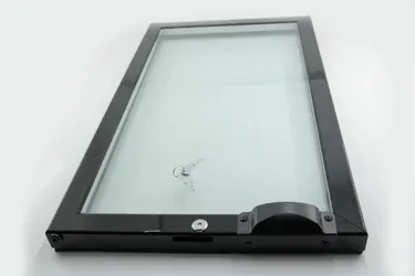 Puerta de cristal derecha