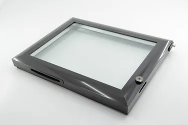 Puerta De Cristal Con Cerradura Y Llaves