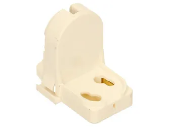 Portalámparas fluorescente con cebador