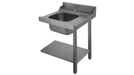 Mesa de apoio com lavatório direito PAL 70 DX