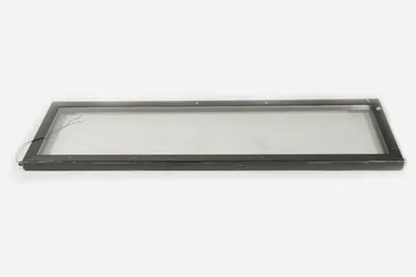 Right Glass Door With Lock Extrenal Handle And LED