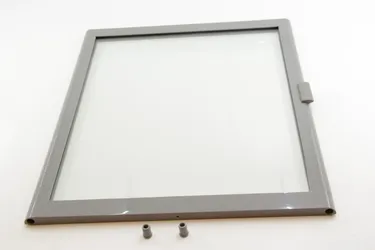 Puerta de cristal Gris