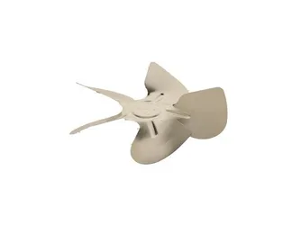 Ventilador de 5 aspas Ø 254 mm