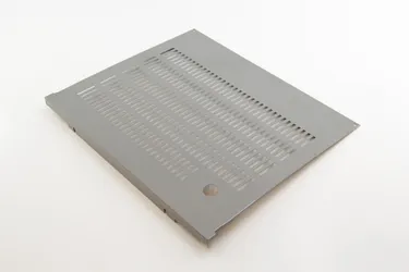 Painel traseiro cinzento