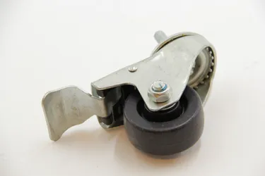 Ruedas giratorias 60 mm con pasador de freno montado