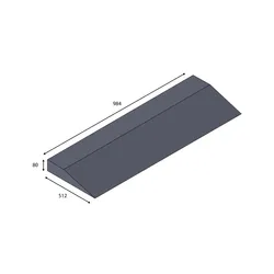 Door ramp for 80mm door Std