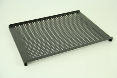 Estante de chapa negro