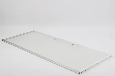 Puerta con distanciador transperante h: 2005 Derecha 1250 y 2500mm Blanco