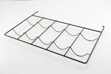 Wire Shelf Wine Flat Brown
