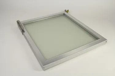 Puerta de cristal completa