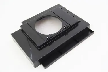Estrutura de suporte do ventilador do condensador