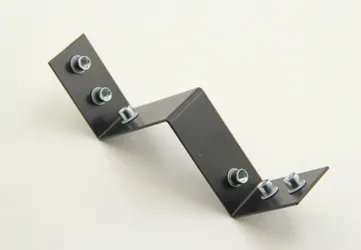 Suporte de canto do rodapé metálico 1