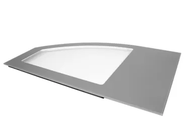 Cristal izquierdo Gris