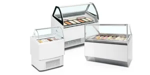 Distribútory zmrzliny ventilované