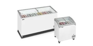 Pultové mrazničky presklené