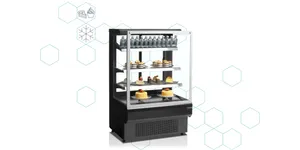 Armadi refrigerati in vetro