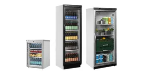 Chladiace skrine presklené - 1 dvere