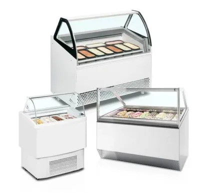 Distributory zmrzliny ventilované