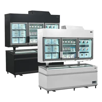 Chladicí vitríny nad ostrov