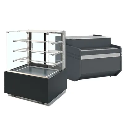 Neutrální vitríny a pulty