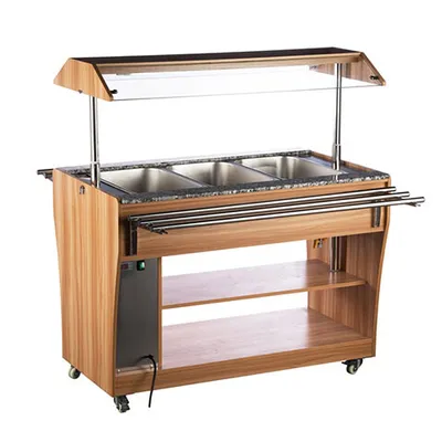 Salátové pulty a chladicí nástavby